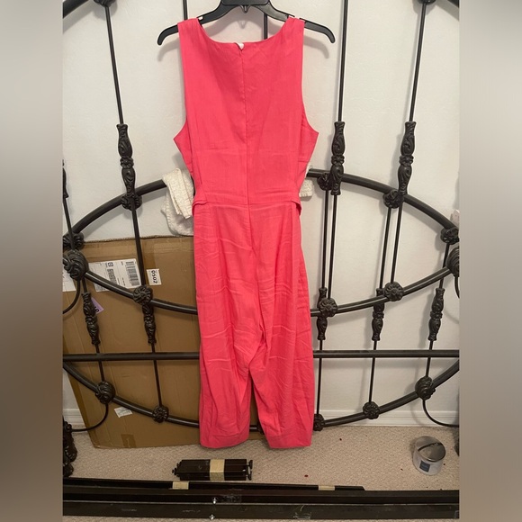 Antonio Melani Linen Adelaide Jumpsuit - Picture 3 of 4